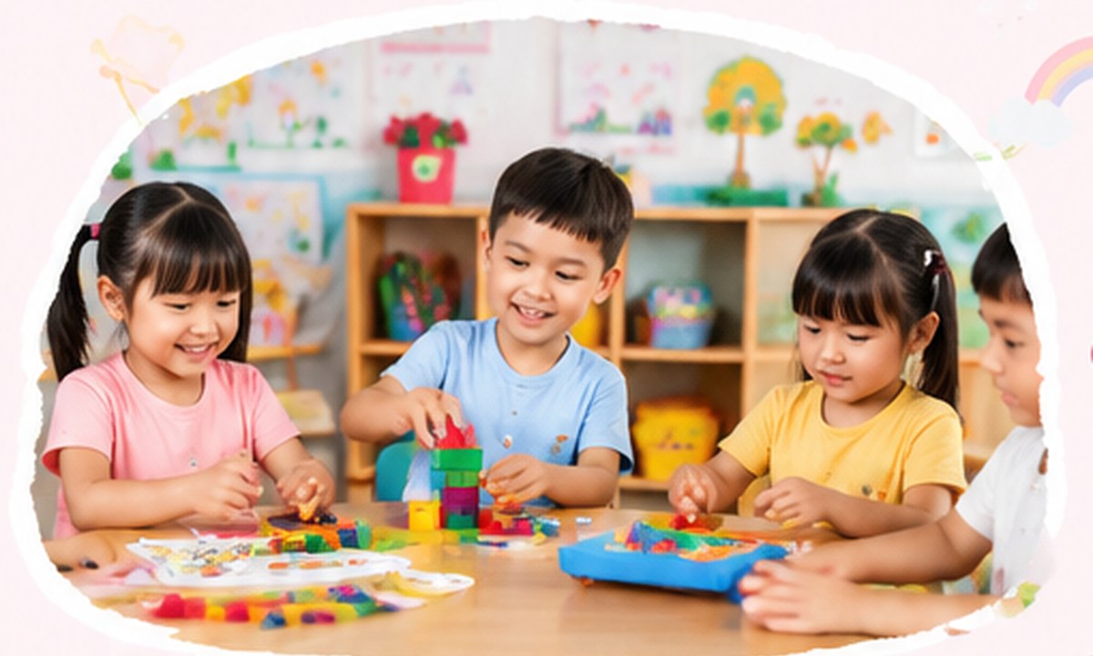 Cô giáo đọc sách cùng các bé